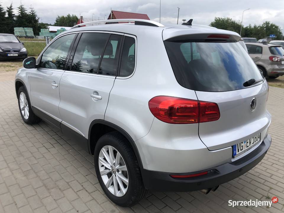 VW TIGUAN 4X4 20 TDI 140 Klima 6 biegów 160TKM gniazdo AUX Lębork