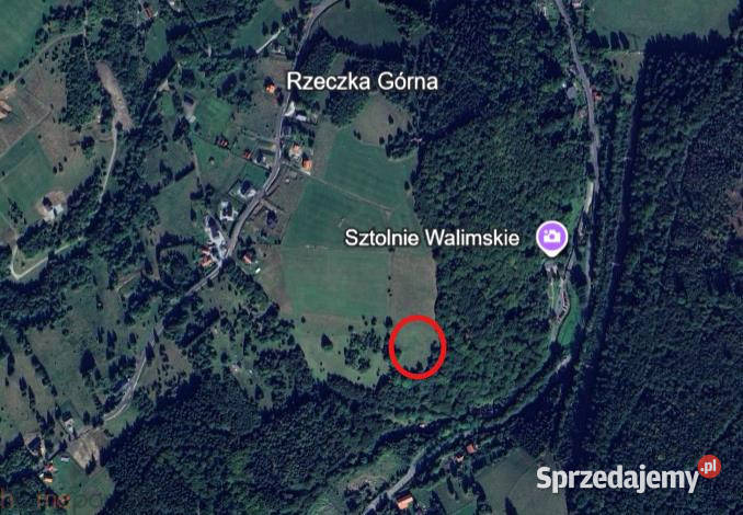 sprzedaży działki 9600m2 Walim Adama