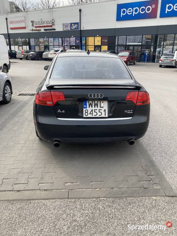 Audi A4 20T 260 Quattro manual 261KM Warszawa sprzedam