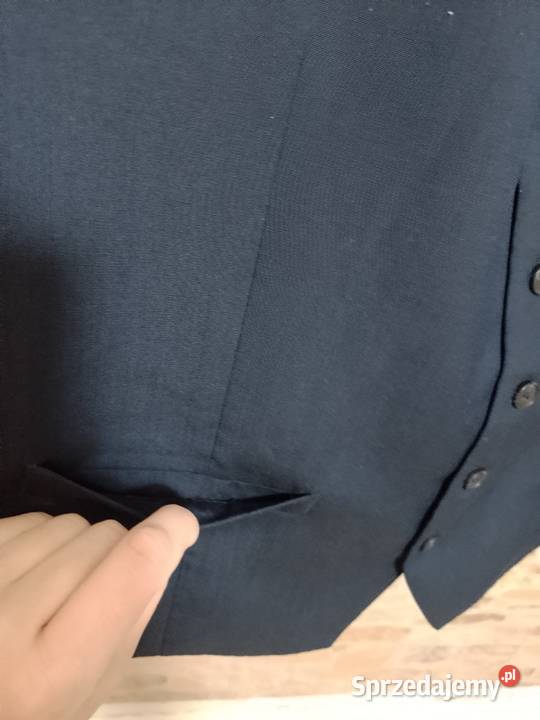 3XL Taylor Wright Granatowa kamizelka