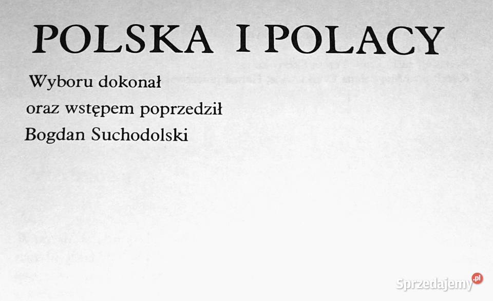 Polska i Polacy Bogdan Suchodolski Barbara