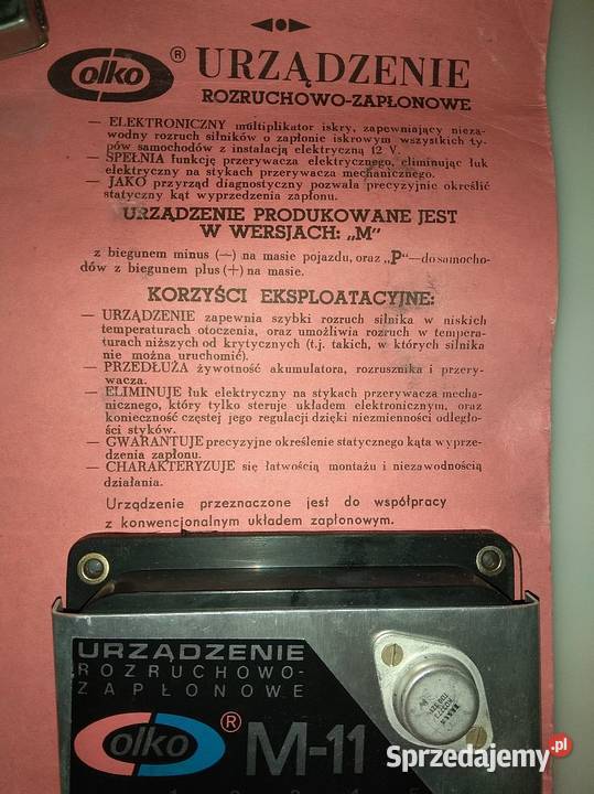 Urządzenie rozruchowozapłonowe nowe dolnośląskie Góra