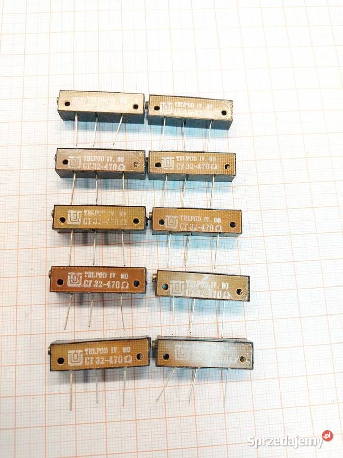 Potencjometr Telpod CT32 470 Ohm 8 A379 Części i akcesoria Czechowice-Dziedzice sprzedam