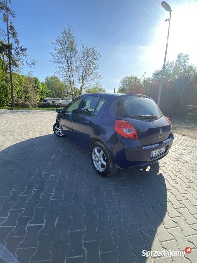 Renault Clio 3 klimatyzacja 5 drzwi wielkopolskie Siekierki Wielkie sprzedam