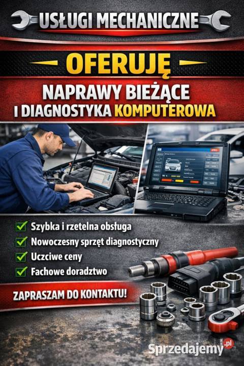 Usługi mechaniczne sprzedam