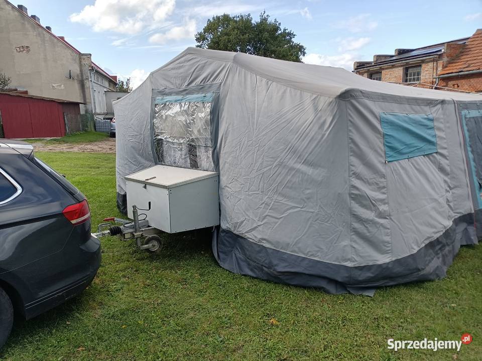 Przyczepa namiotowa scout 1996r DMC 650 6osób