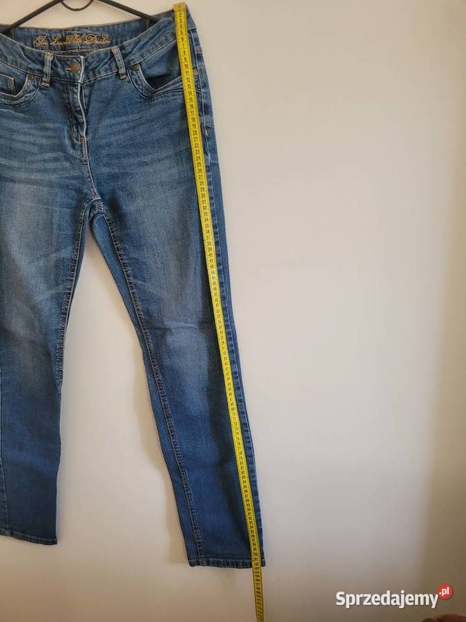 Jeansy damskie slim Długie Łódź