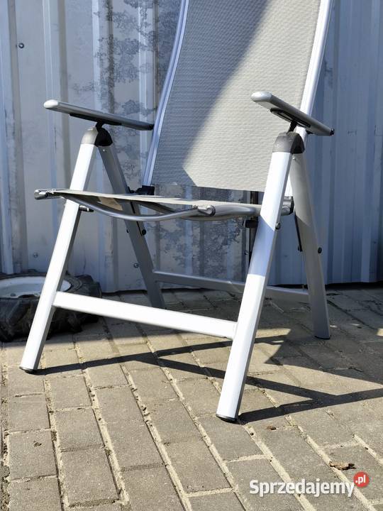 Aluminiowy Fotel Ogrodowy Wielopozycyjny Monza Krzesła ogrodowe Poddębice