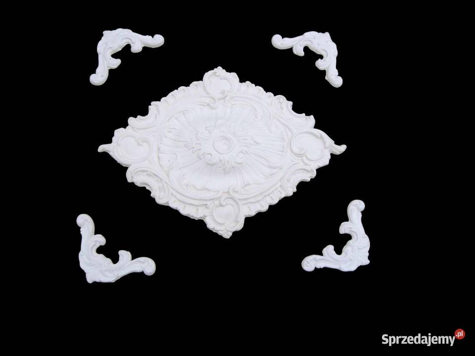 Rozeta gipsowa sztukateria z gipsu dekory Wrocław sprzedam