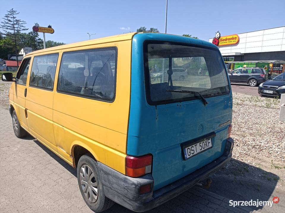 VW T4 długi 9osobowy24 diesel pełny VAT
