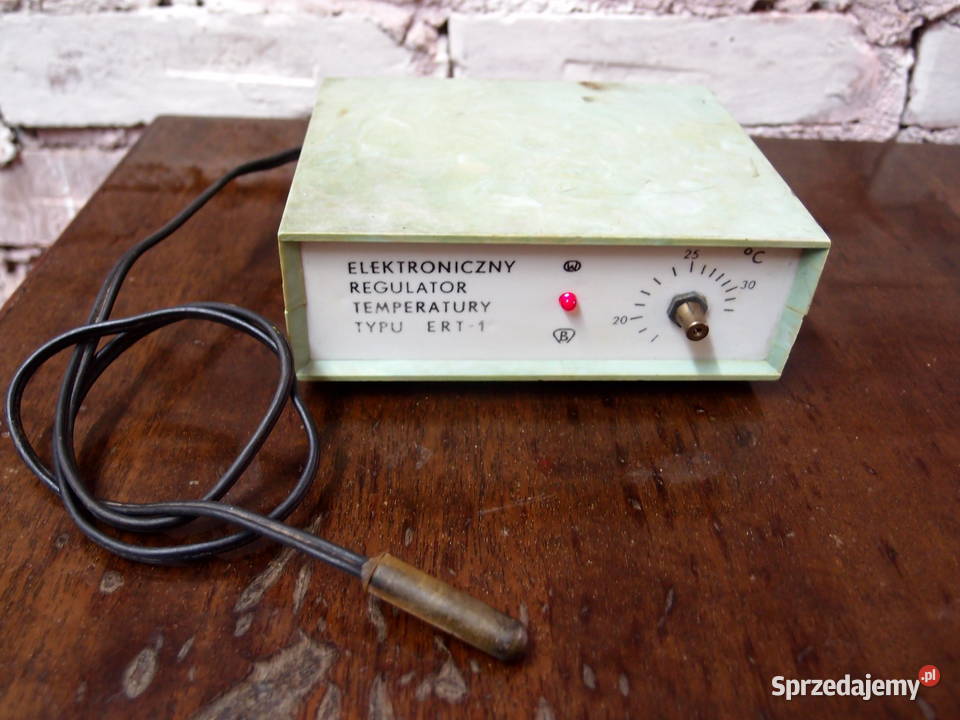 Elektroniczny regulator temp ERT1 produkcja PRL Łódź