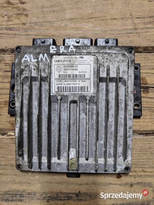 Komputer silnika nissan almera n16 15dci osobowe Puławy