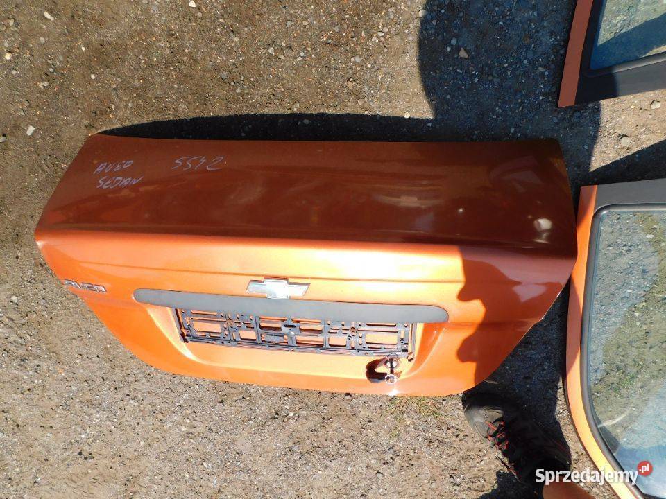 aveo sedan klapa 5542 WYSYŁKA Żory
