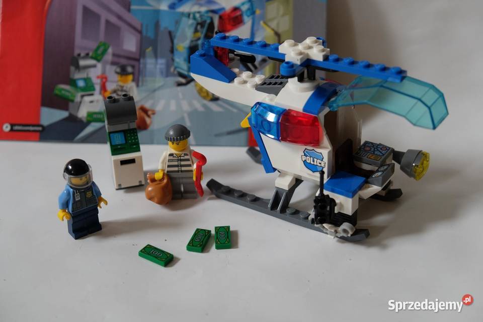 Lego Juniors 10720 10671 helikopter policyjny