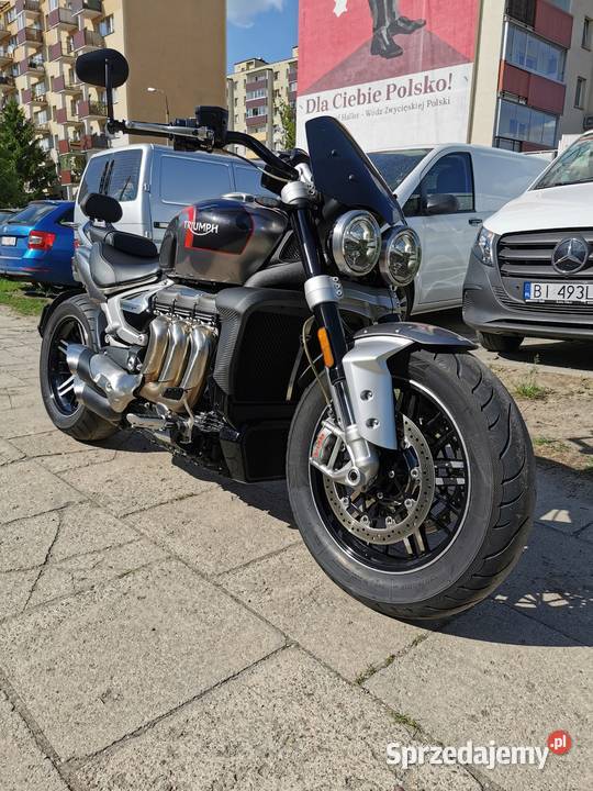 Triumph Rocket 3 GT 2500 Przygotowany na sezon podlaskie Białystok