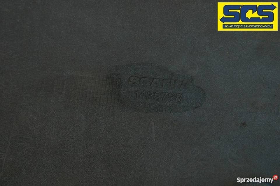 SCANIA R ZDERZAK PRZEDNI LEWY KRÓTKI 1439788 Bieleń