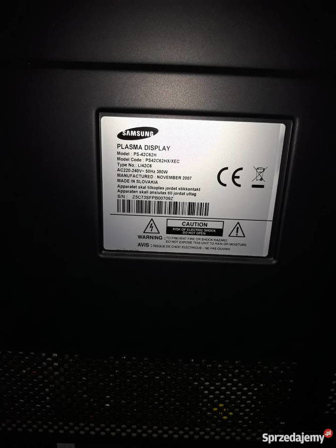 Telewizor samsung 42 cale Sosnowiec