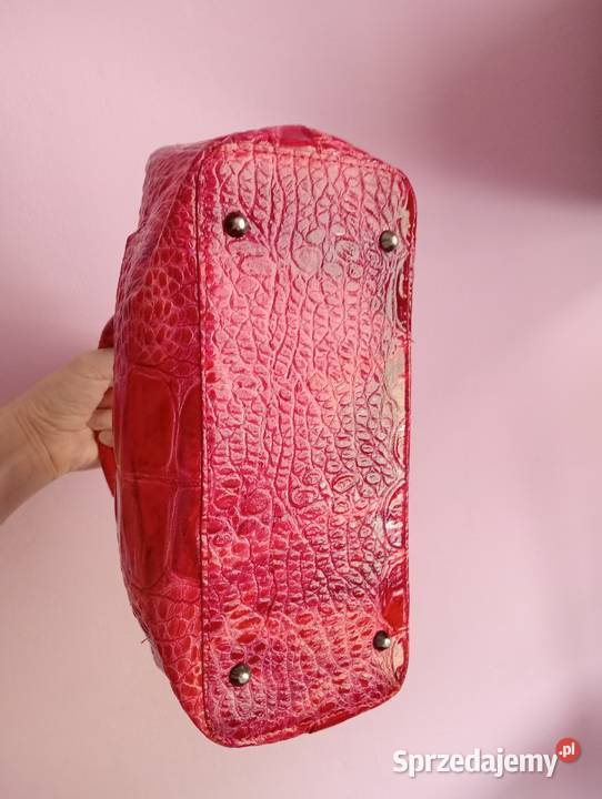 Walter Valentino Italy torebeczka vintage skóra Kielce