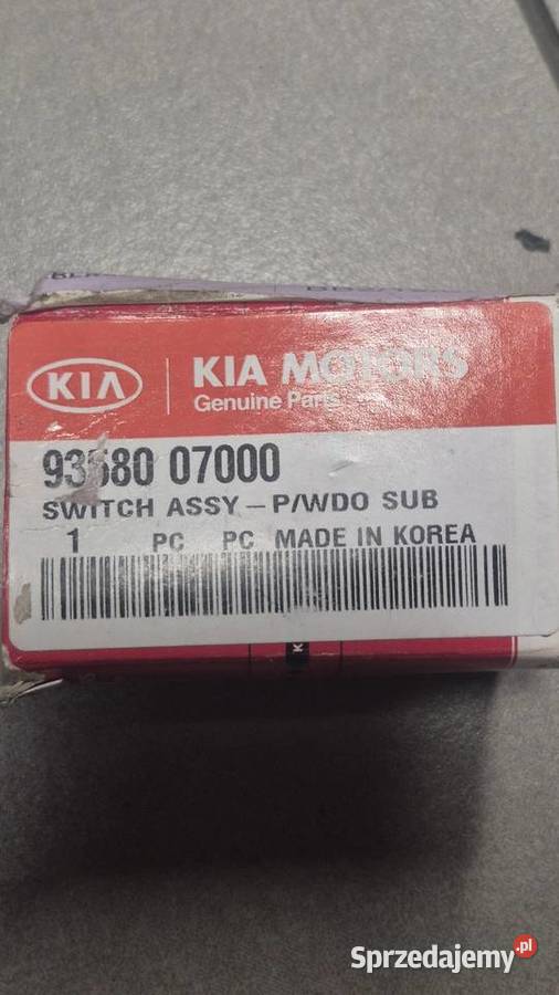 Przelacznik pogrzewania siedzenia kia