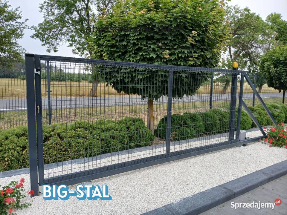 Panele ogrodzeniowe 153 4 mm ocynkkolorRAL Budowa