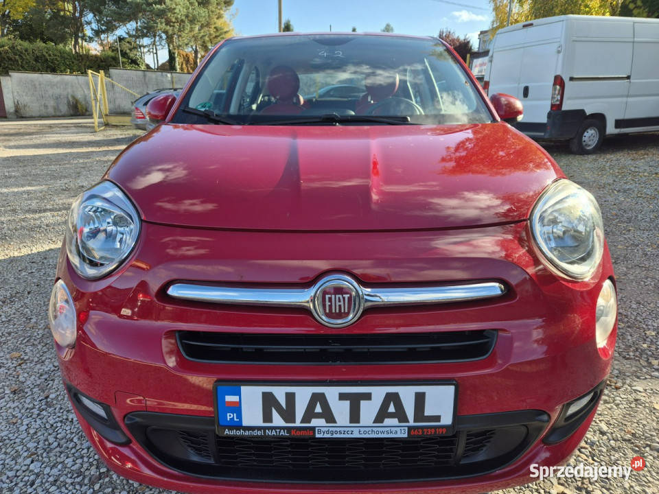 Fiat 500x Automat 83000 Super stan komputer pokładowy Bydgoszcz