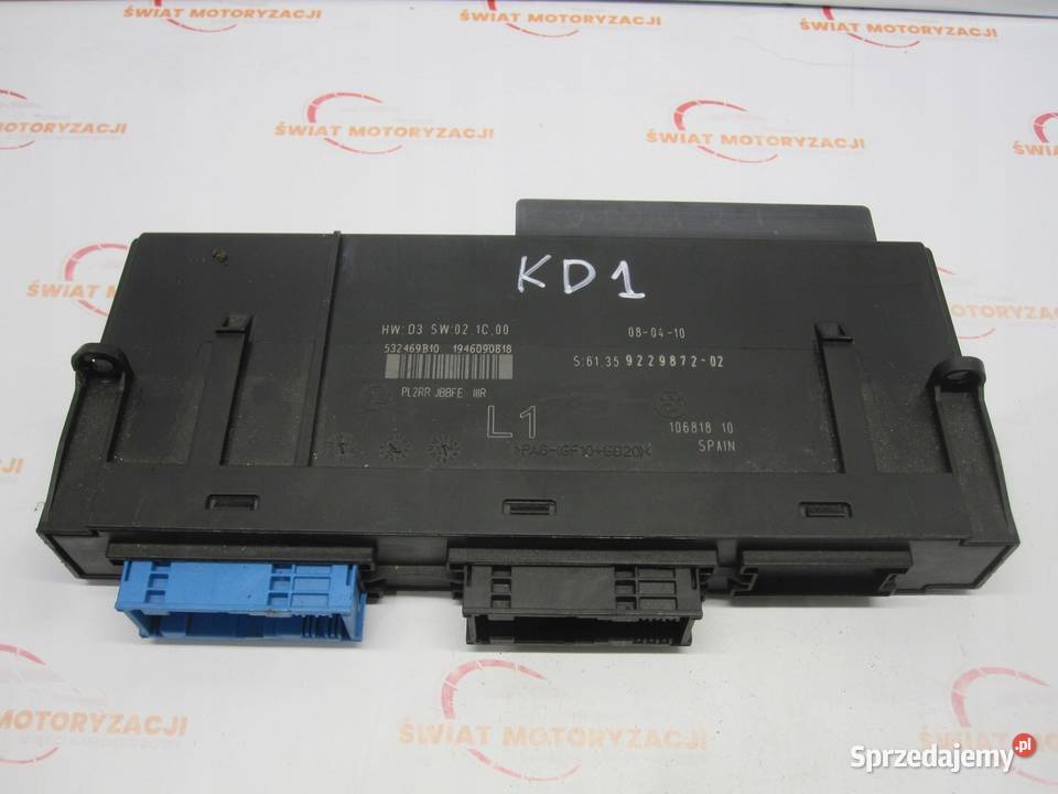 BMW 1 E82 E87 LIFT 10r moduł sterownik komfortu Kielce