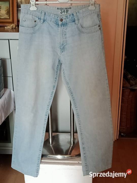 Spodnie jeansowe Robert Lewis Rozmiar L Łódź
