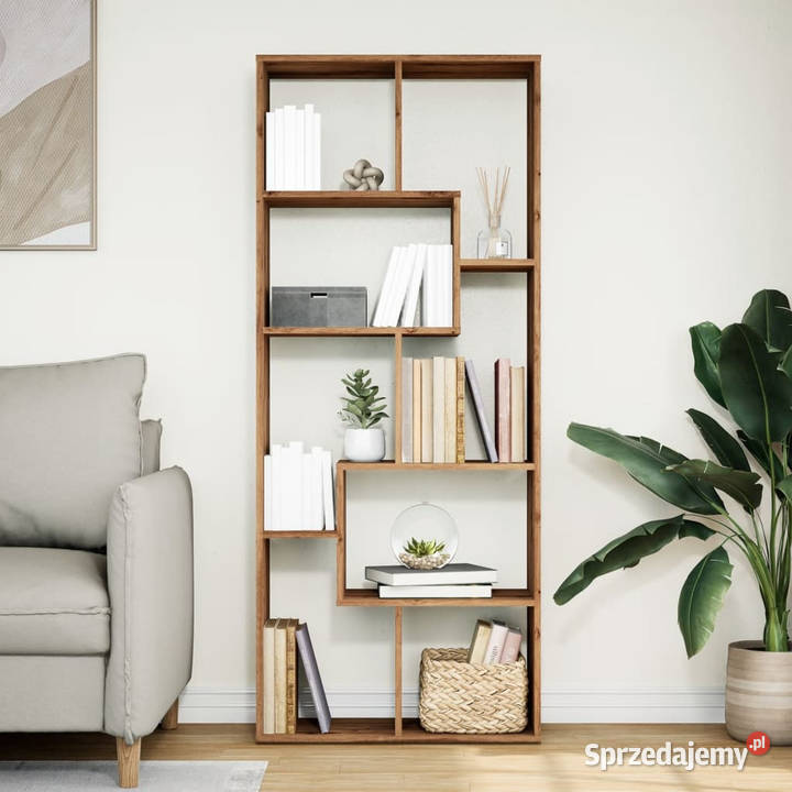 Regał przegroda dąb artisan 67x25x1615 WM858083