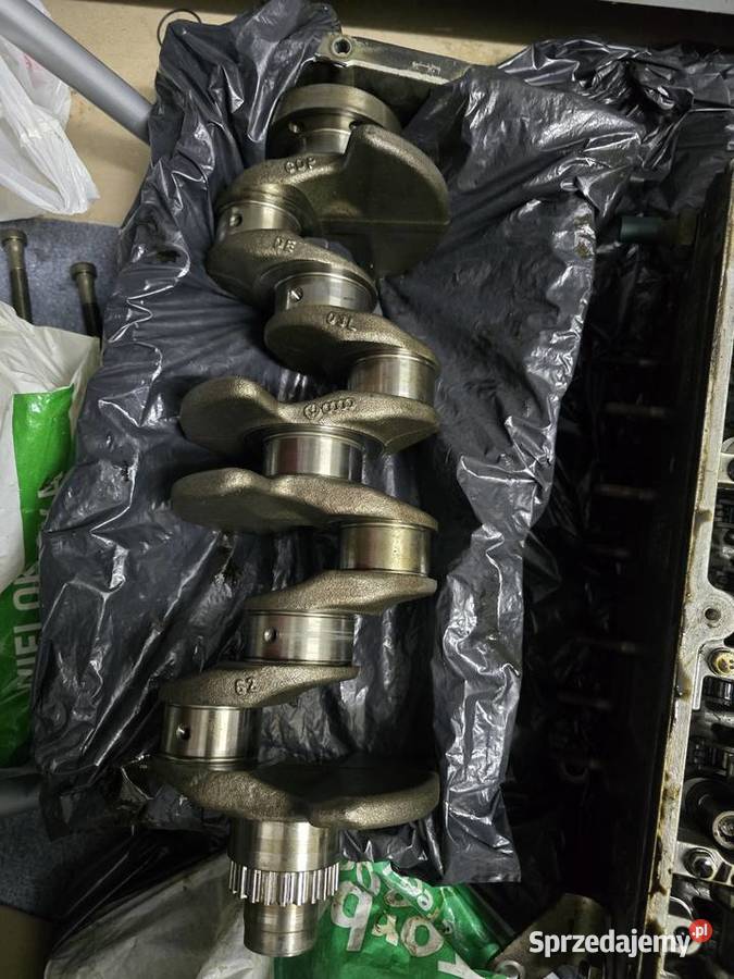 Silnik CAYC 16 TDi 2014r uszkodzony na części osobowe łódzkie Łódź