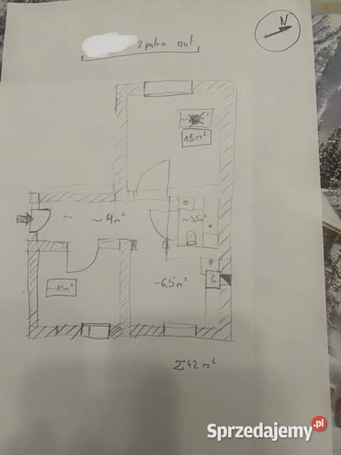 2pok 42met Prudnickiej PEŁEN ROZKŁAD Wrocław 42m2 dolnośląskie