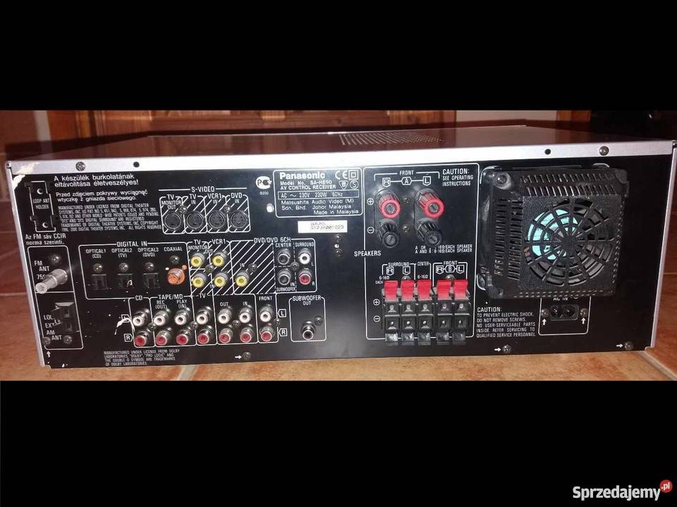 Amplituner Panasonic SAHE90 51 Pilot Bychawa