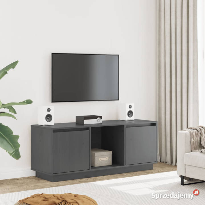 Szafka pod telewizor szara 1105x35x44 lite RTV mazowieckie Warszawa