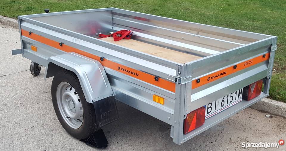 przyczepka z budą prawie nowa wzmocniona Białystok