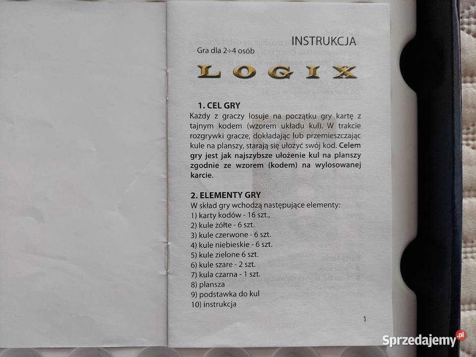 gra logiczna LOGIX Kraków