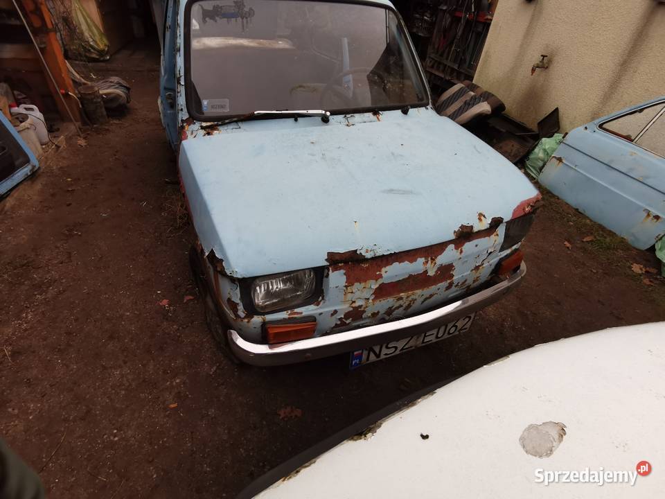 Fiat 126 na części warmińsko-mazurskie Rudka