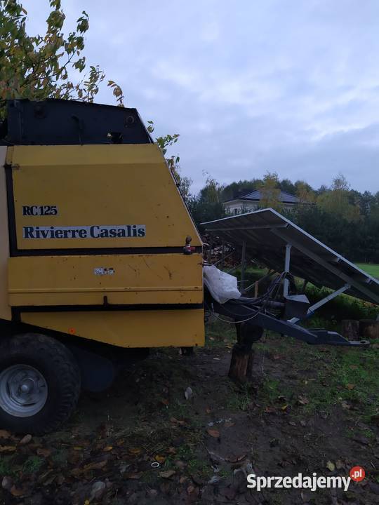 Prasa Rivierre Casalis RC 125 Rolujące (belujące) Kwilcz