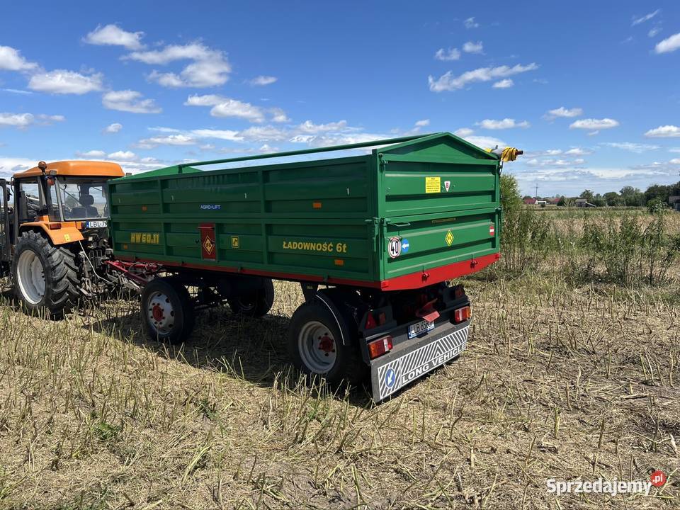 Przyczepa rolnicza HW 6011 nieuszkodzony