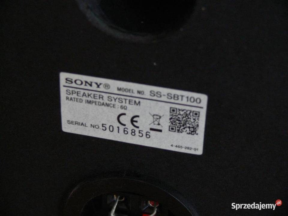 Wieża Sony HCDSBT100B pil BT USB mp3 CD RDS DAB Jasło