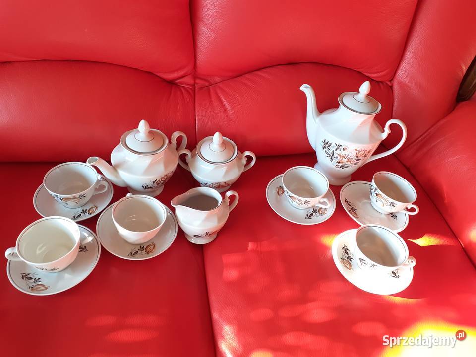 Serwis porcelanaduże filiżanki Warszawa sprzedam