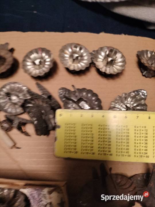 Stare żabki choinkowe do świeczek 36 sztuk Choszczno