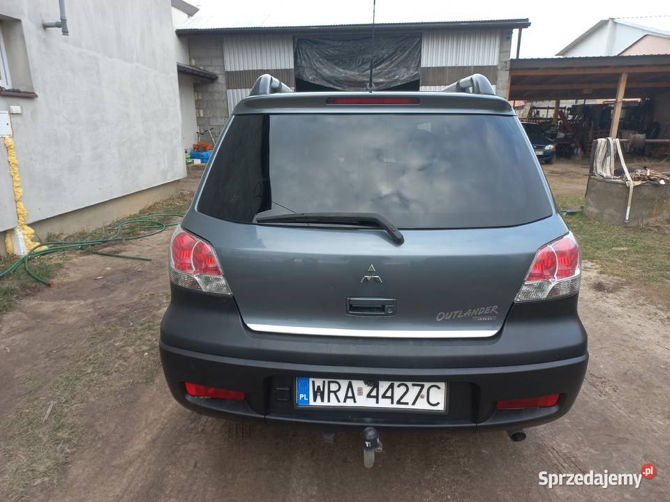 Mitsubishi outlander 1 relingi dachowe Samochody osobowe Mleczków