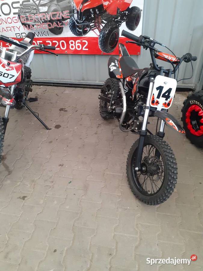 Cross 125 14 na 12 koła półautomat nowy i inne Biardy