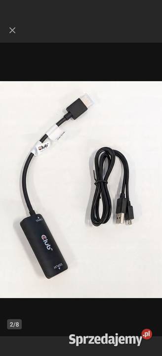 Club3D Adapter HDMI Micro USB na USB C D2678