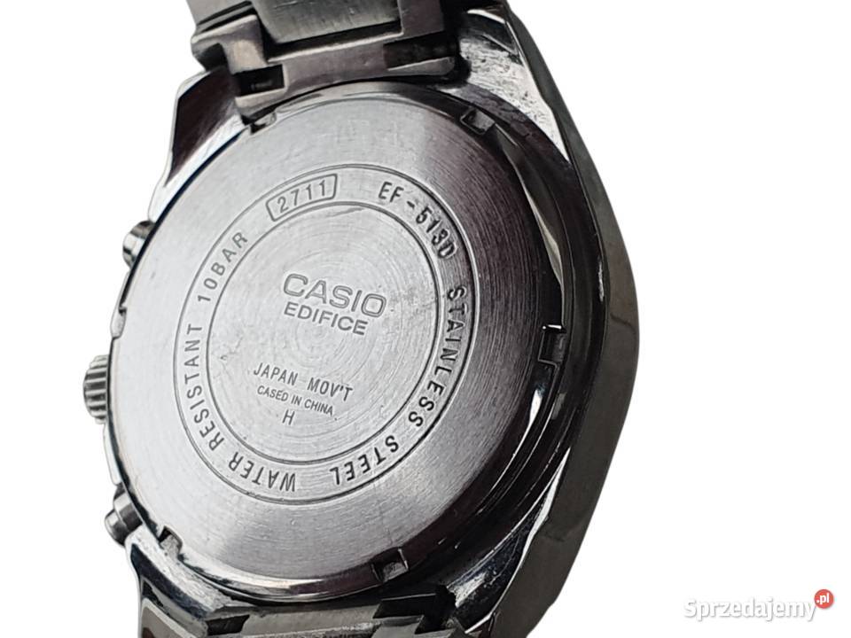 Stary zegarek CASIO EDIFICE EF513D unikat śląskie Cieszyn sprzedam