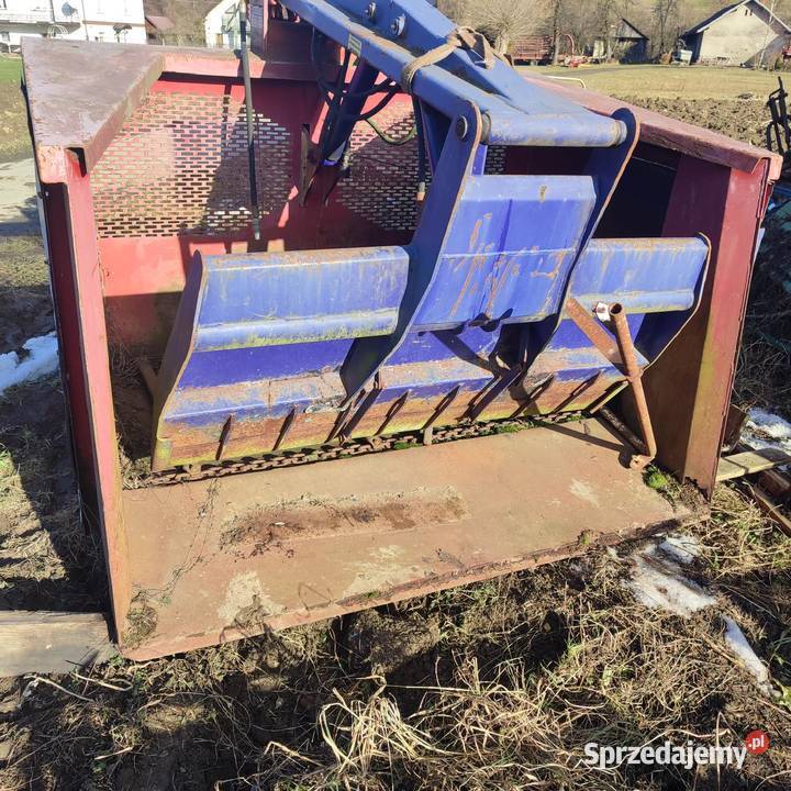 Wycinak ścielarka Siloking paszowóz z klapą Gorlice sprzedam