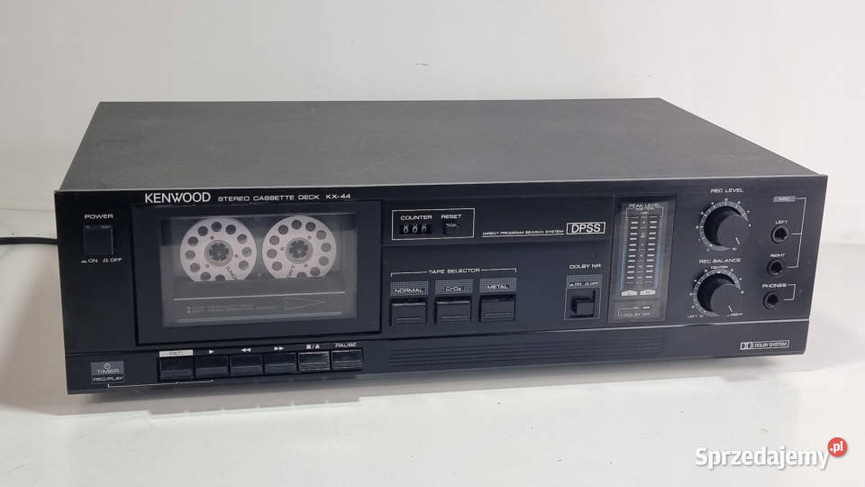 Kenwood KX 44 KX44 magnetofon cassette deck wielkopolskie Międzychód