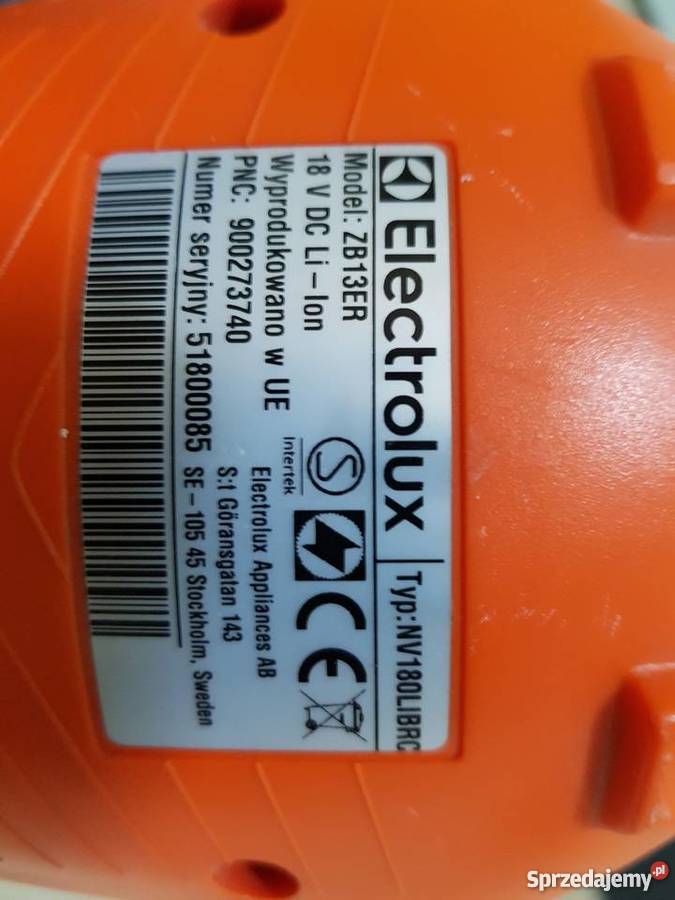 ODKURZACZ PIONOWY ELECTROLUX LI35 2W1 Pabianice
