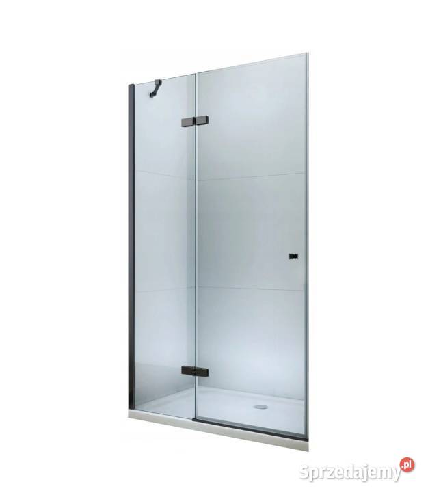 DRZWI PRYSZNICOWE uchylne Czarne BLACK 70 120 Choroszcz