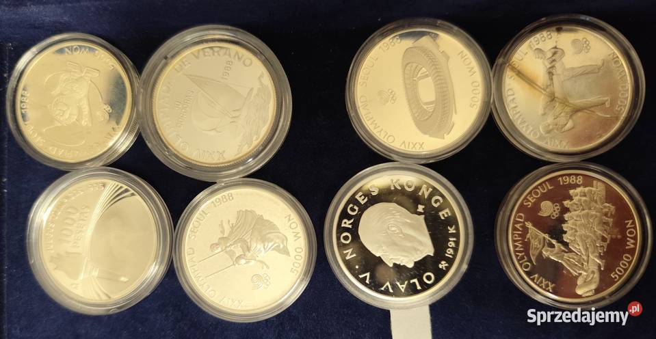 monety srebrne Łódź