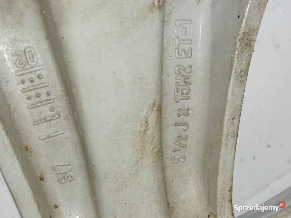 FELGA ALUMINIOWA R15 3X112 ET1 OC 56MM 55JX15H2 Samochodowe